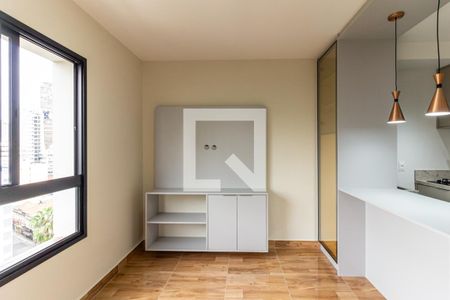 Sala de apartamento para alugar com 1 quarto, 28m² em Campos Elíseos, São Paulo