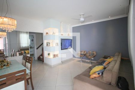 Sala de casa de condomínio à venda com 4 quartos, 160m² em Taquara, Rio de Janeiro