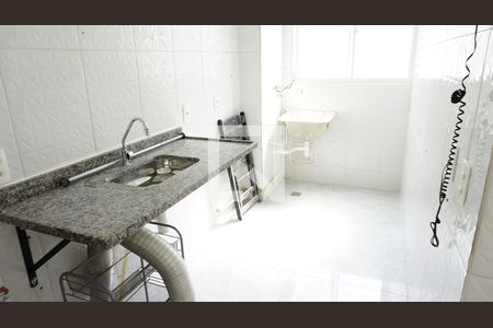 Cozinha e Área de Serviço de apartamento à venda com 2 quartos, 39m² em Gardênia Azul, Rio de Janeiro