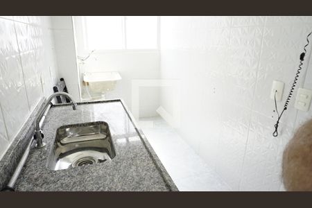 Cozinha e Área de Serviço de apartamento à venda com 2 quartos, 39m² em Gardênia Azul, Rio de Janeiro