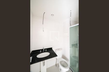 Banheiro Social de kitnet/studio para alugar com 1 quarto, 26m² em Vila Clementino, São Paulo