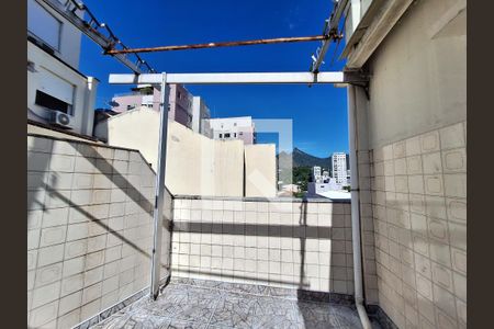 Varanda Quarto de apartamento à venda com 1 quarto, 93m² em Laranjeiras, Rio de Janeiro