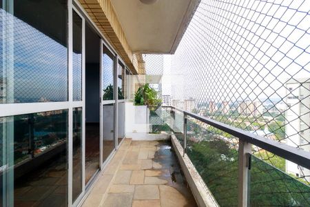 Sala - Varanda de apartamento à venda com 4 quartos, 328m² em Santo Amaro, São Paulo