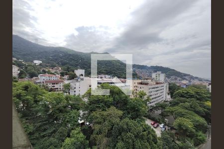 Vista da Sala de apartamento para alugar com 3 quartos, 97m² em Tijuca, Rio de Janeiro