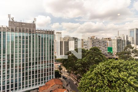 Sala - Vista de apartamento à venda com 3 quartos, 133m² em Higienópolis, São Paulo