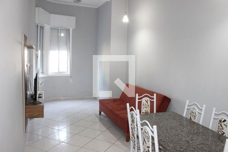 Sala de apartamento para alugar com 3 quartos, 104m² em Itararé, São Vicente