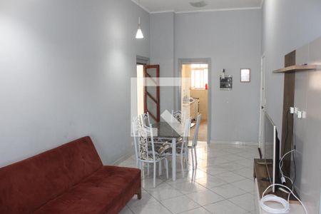 Sala de apartamento para alugar com 3 quartos, 104m² em Itararé, São Vicente
