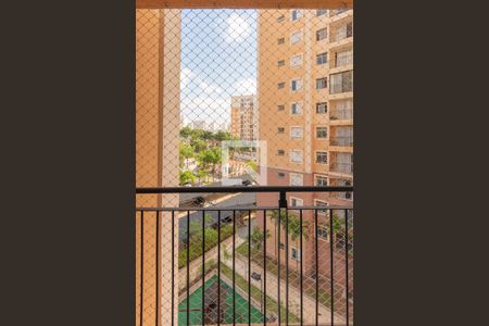 Sacada da Sala de apartamento para alugar com 2 quartos, 50m² em Vila Satúrnia, Campinas