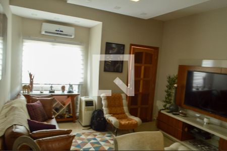 Sala de casa de condomínio à venda com 3 quartos, 123m² em Pechincha, Rio de Janeiro