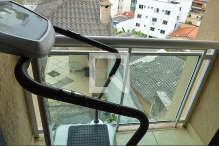 Varanda da Suíte 1 de casa de condomínio à venda com 3 quartos, 123m² em Pechincha, Rio de Janeiro