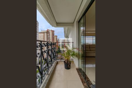 Varanda da sala  de apartamento à venda com 3 quartos, 355m² em Vila Suzana, São Paulo
