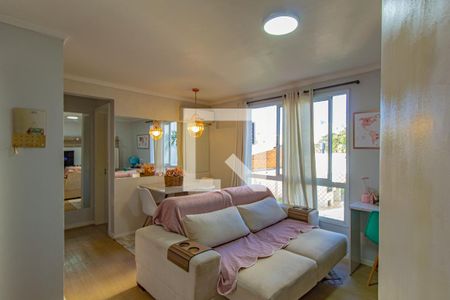 Sala de apartamento para alugar com 2 quartos, 48m² em Mato Grande, Canoas