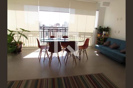 Varanda da Sala de apartamento para alugar com 3 quartos, 102m² em Parque Bairro Morumbi, São Paulo