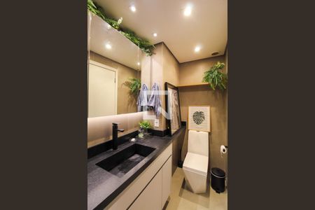 Banheiro da Suíte de apartamento para alugar com 1 quarto, 63m² em Brás, São Paulo
