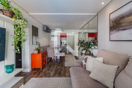 Sala de apartamento para alugar com 2 quartos, 90m² em Abraão, Florianópolis