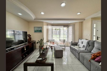 Sala de casa à venda com 5 quartos, 335m² em Santa Terezinha, Santo André