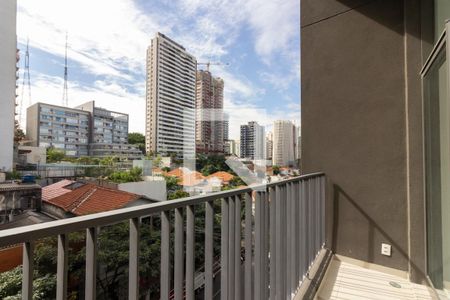 Apartamento à venda com 27m², 1 quarto e sem vagaVaranda