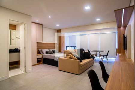 Sala/Quarto de kitnet/studio para alugar com 1 quarto, 41m² em Bela Vista, São Paulo