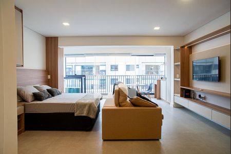 Sala/Quarto de kitnet/studio para alugar com 1 quarto, 41m² em Bela Vista, São Paulo