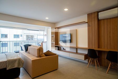 Sala/Quarto de kitnet/studio para alugar com 1 quarto, 41m² em Bela Vista, São Paulo