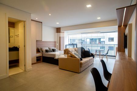 Sala/Quarto de kitnet/studio para alugar com 1 quarto, 41m² em Bela Vista, São Paulo