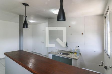 Studio - Cozinha e Área de Serviço de apartamento para alugar com 1 quarto, 30m² em Recreio dos Bandeirantes, Rio de Janeiro