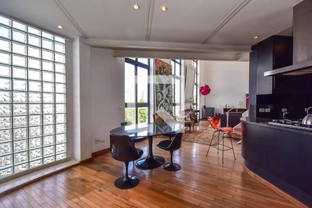 Sala de Jantar de apartamento à venda com 1 quarto, 210m² em Vila Andrade, São Paulo