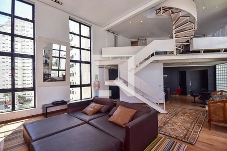 Sala de apartamento à venda com 1 quarto, 210m² em Vila Andrade, São Paulo