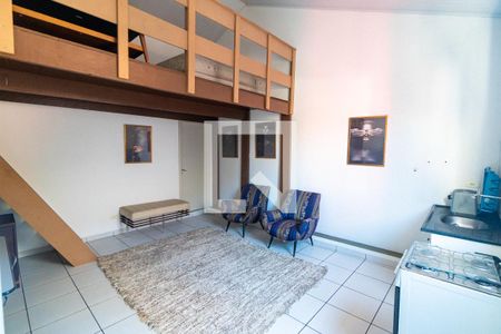 Sala/Cozinha de kitnet/studio para alugar com 1 quarto, 35m² em Vila Clementino, São Paulo