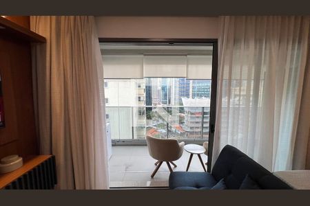 Studio para alugar com 46m², 1 quarto e 1 vagaVaranda