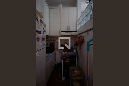 Cozinha de apartamento à venda com 1 quarto, 28m² em Jardim Botânico, Rio de Janeiro