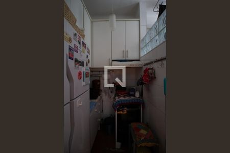Detalhe da cozinha  de apartamento à venda com 1 quarto, 28m² em Jardim Botânico, Rio de Janeiro