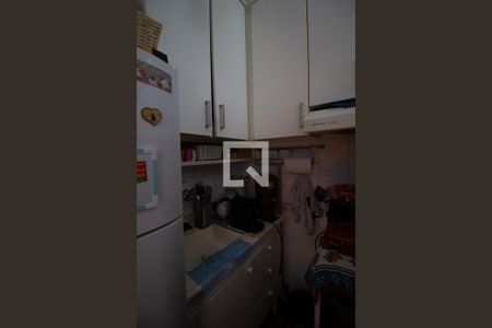 Detalhe da cozinha  de apartamento à venda com 1 quarto, 28m² em Jardim Botânico, Rio de Janeiro