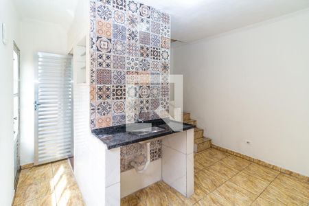 Cozinha de casa para alugar com 1 quarto, 40m² em Vila Tolstoi, São Paulo