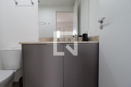Banheiro de apartamento para alugar com 1 quarto, 45m² em Jardim Sumaré, Ribeirão Preto