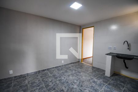 Sala - Cozinha de casa para alugar com 1 quarto, 30m² em Méier, Rio de Janeiro