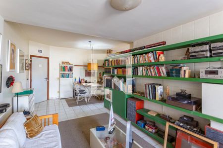 Sala de apartamento à venda com 1 quarto, 90m² em São Pedro, Belo Horizonte