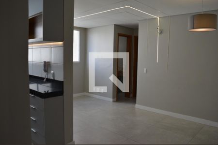 Sala de apartamento para alugar com 2 quartos, 48m² em Parque Maracana, Contagem