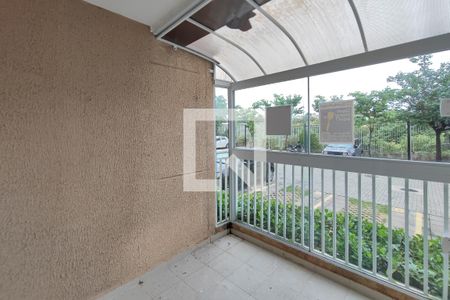 Varanda da Sala de apartamento à venda com 2 quartos, 57m² em Jardim Ipaussurama, Campinas