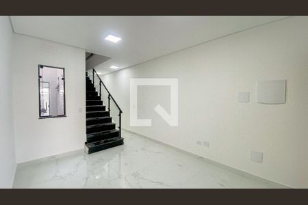 Sala  de casa para alugar com 3 quartos, 127m² em Vila Alice, Santo André