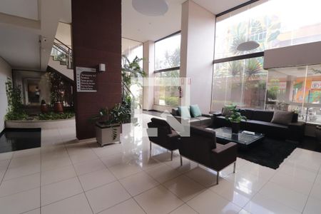 Hall de entrada de apartamento para alugar com 3 quartos, 89m² em Setor Oeste, Goiânia