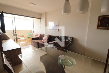 Sala de apartamento para alugar com 3 quartos, 89m² em Setor Oeste, Goiânia