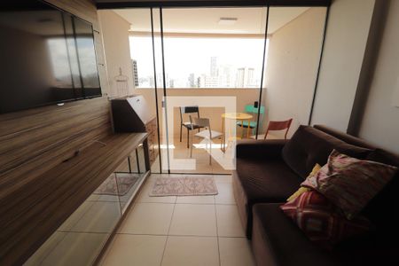 Sala de apartamento para alugar com 3 quartos, 89m² em Setor Oeste, Goiânia