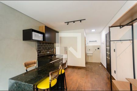 Studio para alugar com 24m², 1 quarto e sem vagaCozinha