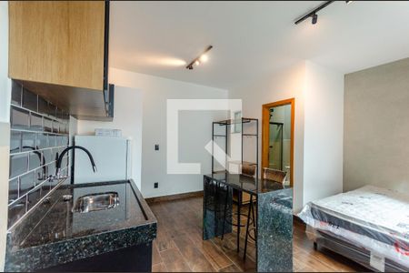 Studio para alugar com 24m², 1 quarto e sem vagaCozinha