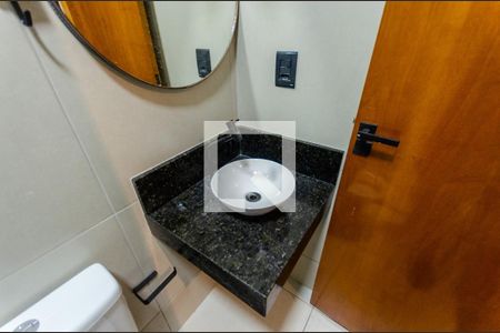 Banheiro da Suíte de kitnet/studio para alugar com 1 quarto, 24m² em Vila Primavera, São Paulo