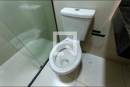 Banheiro da Suíte de kitnet/studio para alugar com 1 quarto, 24m² em Vila Primavera, São Paulo