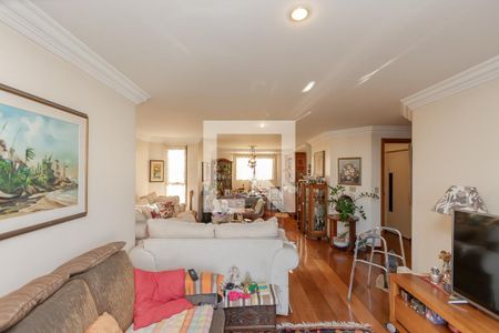 Sala de apartamento à venda com 4 quartos, 187m² em Campo Belo, São Paulo