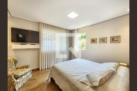 Quarto Suíte Máster de casa de condomínio à venda com 4 quartos, 290m² em Várzea, Lagoa Santa