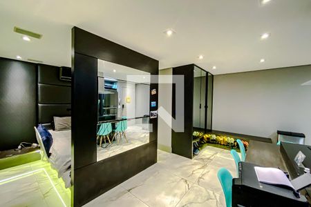 Sala de apartamento à venda com 1 quarto, 81m² em Vila Regente Feijó, São Paulo